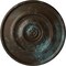 Ekena Millwork Dylar Ceiling Medallion (Fits Canopies up to 6 1/4"), 30"OD x 2 1/4"P, Bronze Blue Patina CM30DYBBS - alternate 1